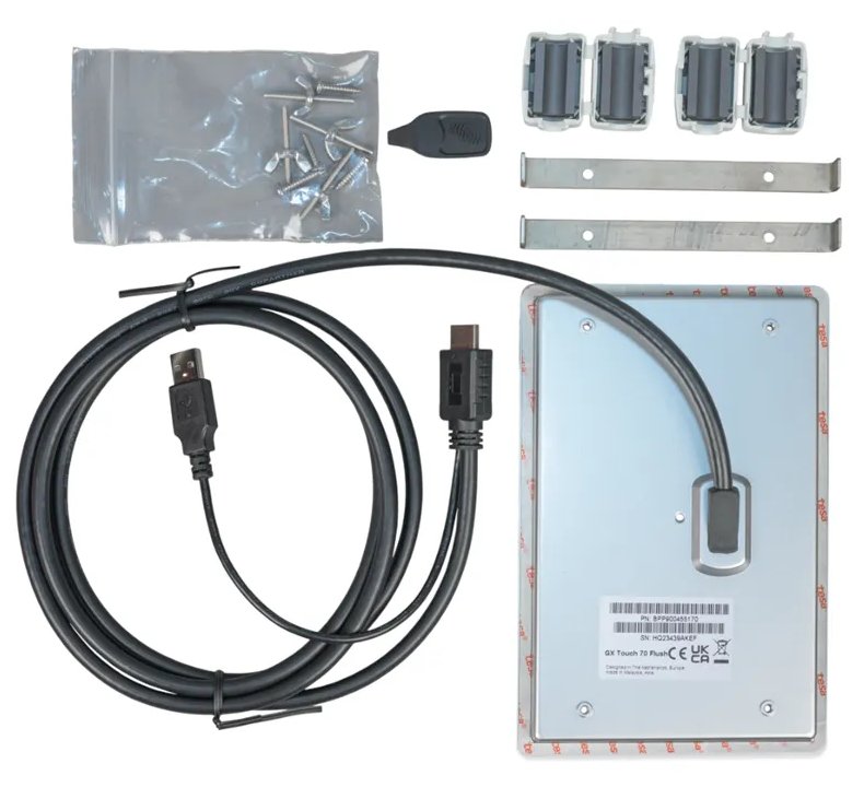 Victron GX Touch 50 flush