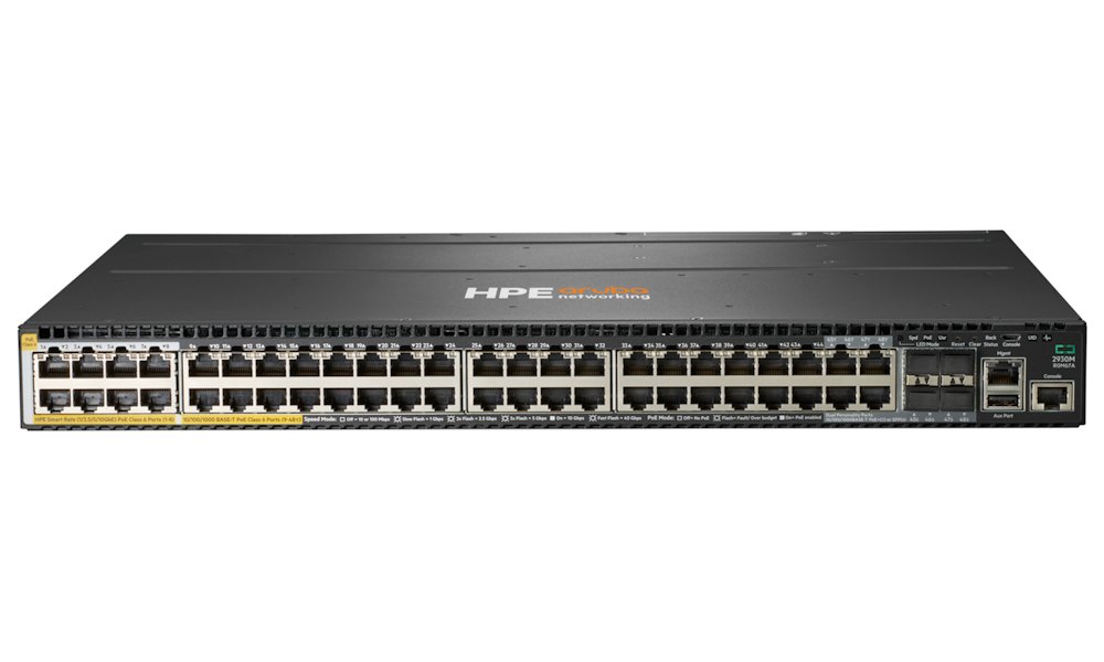 HPE Aruba Networking 2930M 40G 8SR PoE Class 6 1s Switch