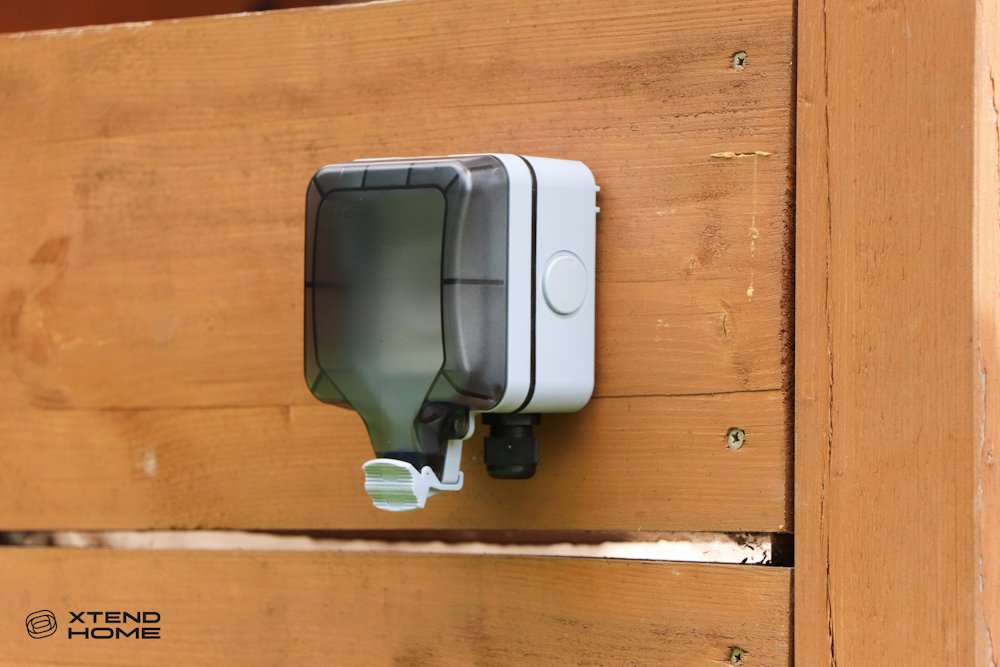 Xtend Home chytrá venkovní zásuvka, IP66, WiFi, správné spínání fáze, Tuya