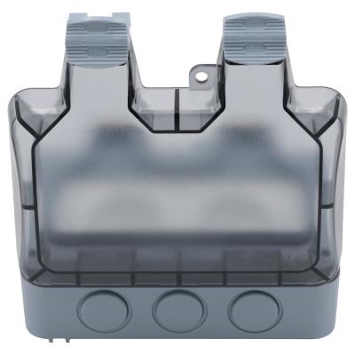 Xtend Home chytrá venkovní dvouzásuvka, IP66, WiFi, správné spínání fáze, Tuya