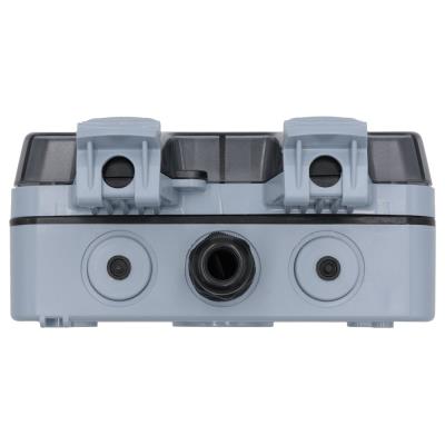 Xtend Home chytrá venkovní dvouzásuvka, IP66, WiFi, správné spínání fáze, Tuya