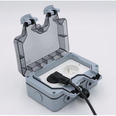 Xtend Home chytrá venkovní dvouzásuvka, IP66, WiFi, správné spínání fáze, Tuya