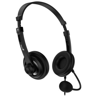 GENIUS headset HS-230U/ USB-C/ délka kabelu 2,4 m