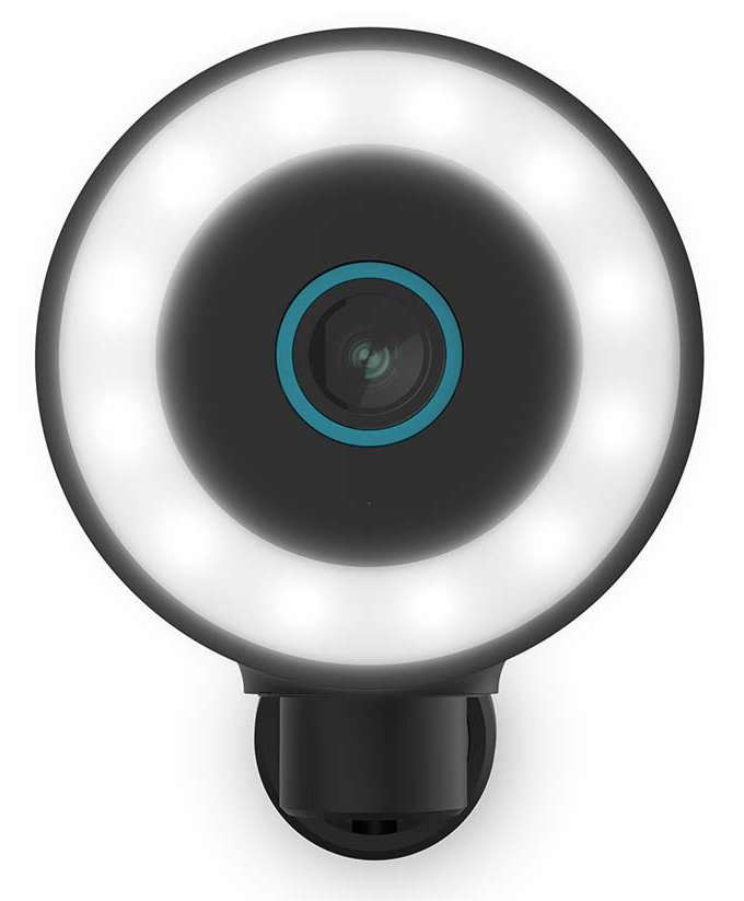 NEDIS IP kamera/ venkovní/ IP65/ Wi-Fi/ 4K/ 3840 x 2160/ Onvif/ reflektor/ detekce pohybu/ noční vidění 10m/ černá