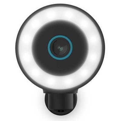 NEDIS IP kamera/ venkovní/ IP65/ Wi-Fi/ 4K/ 3840 x 2160/ Onvif/ reflektor/ detekce pohybu/ noční vidění 10m/ černá