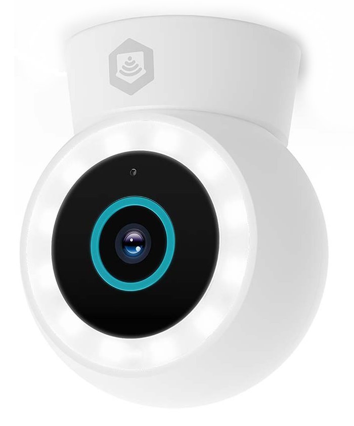 NEDIS IP kamera/ venkovní/ IP65/ Wi-Fi/ 3Mpix/ Full HD 1296p/ Onvif/ reflektor/ detekce pohybu/ noční vidění 10m/ bílá