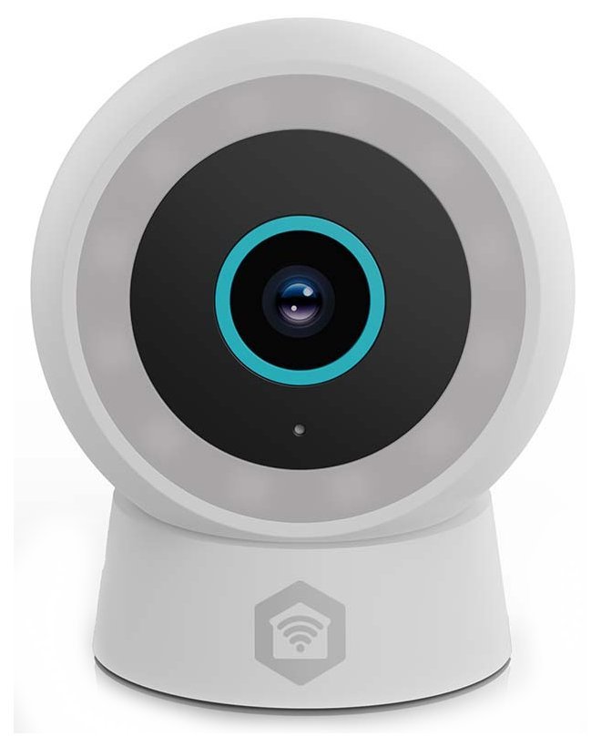 NEDIS IP kamera/ venkovní/ IP65/ Wi-Fi/ 3Mpix/ Full HD 1296p/ Onvif/ reflektor/ detekce pohybu/ noční vidění 10m/ bílá