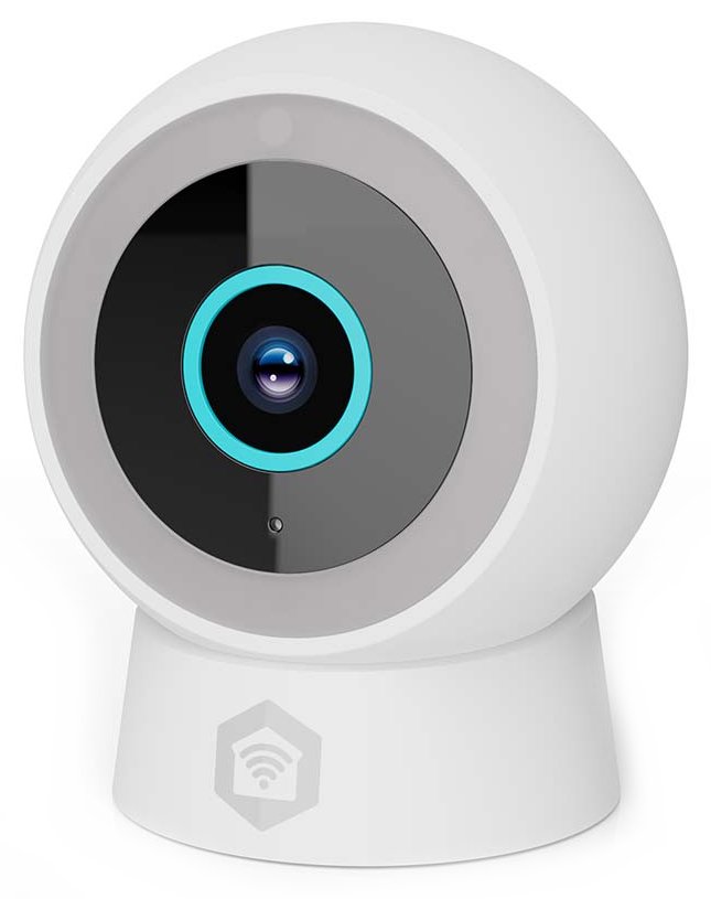 NEDIS IP kamera/ venkovní/ IP65/ Wi-Fi/ 3Mpix/ Full HD 1296p/ Onvif/ reflektor/ detekce pohybu/ noční vidění 10m/ bílá