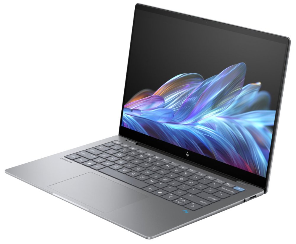 HP OmniBook X 14-fe0010nc/ X1E-78-100/ 16GB DDR5/ 512GB SSD/ Qualcomm Adreno/ 14"2,2K,touch/ W11H/ stříbrný