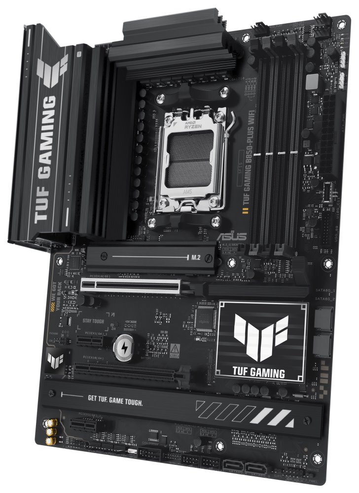 OPRAVENÉ - ASUS TUF GAMING B850-PLUS WIFI / B850 / AM5 / DDR5 / DP / HDMI / USB-C / 3x M.2 / WiFi / ATX