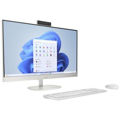HP 27-cr1006nc/ AiO/ Ultra 5-125U/ 16GB DDR5/ 1TB SSD/ Intel® Graphics/ 27" FHD,matný/ W11H/ kbd+myš/ bílý