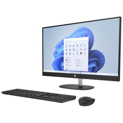 HP 27-cr1007nc/ AiO/ Ultra 7-155U/ 32GB DDR5/ 1TB SSD/ Intel® Graphics/ 27" FHD,matný/ W11H/ kbd+myš/ černý