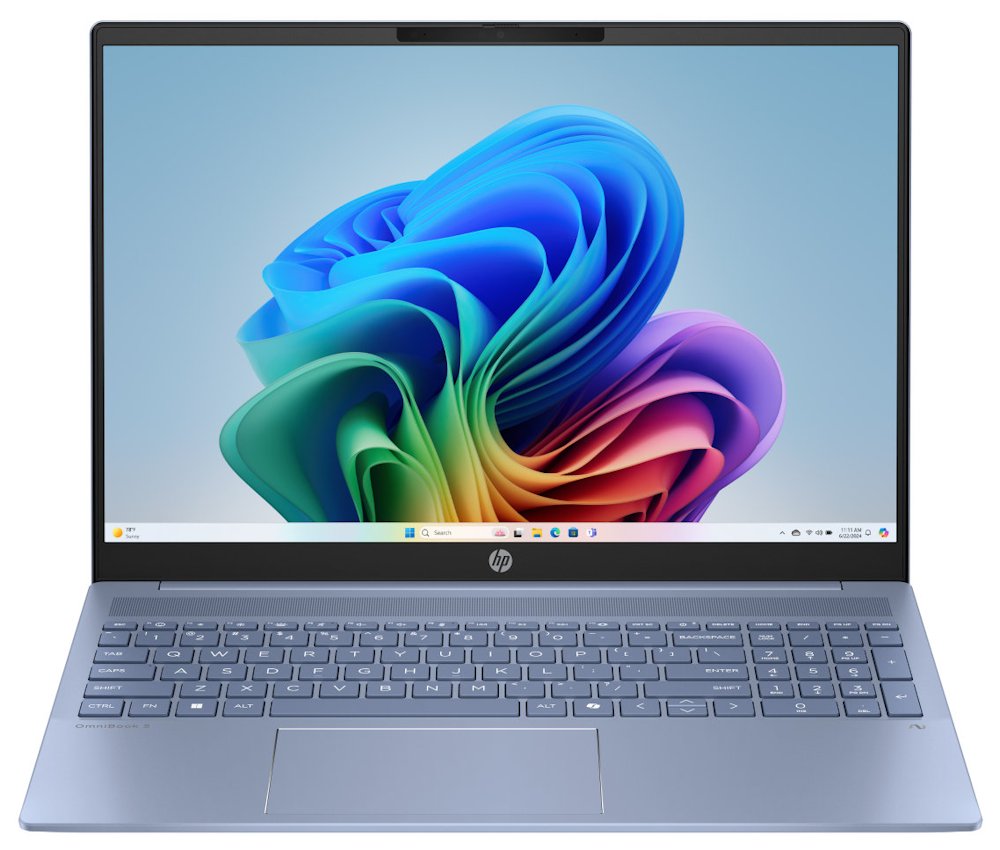 HP OmniBook 5 AI 16-ag1001nc/ Ryzen AI 5 340/ 16GB DDR5/ 512GB SSD/ Radeon 840M Graphics/ 16"WUXGA,matný/ W11H/ modrý