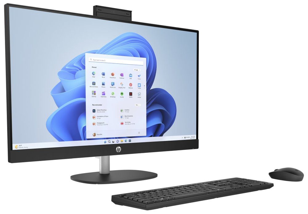 HP 27-cr1008nc/ AiO/ Ultra 5-125U/ 32GB DDR5/ 1TB SSD/ Intel® Graphics/ 27" FHD,touch/ W11H/ kbd+myš/ černý