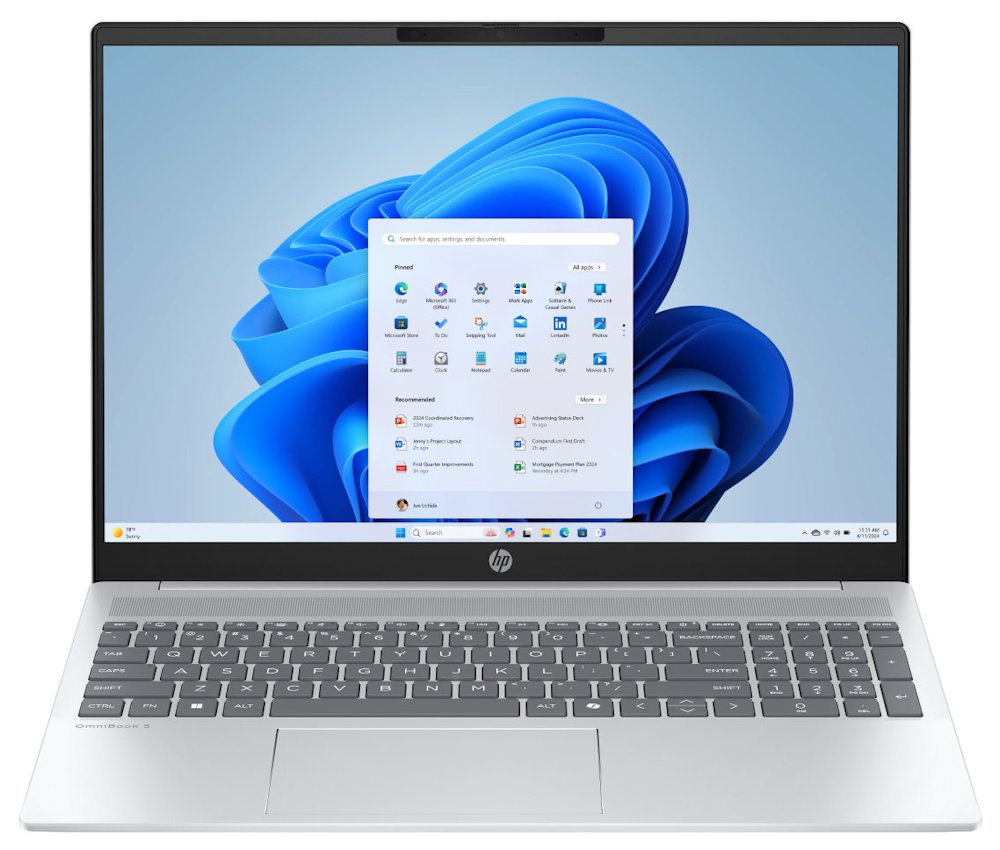 HP OmniBook 5 16-ba1001nc/ Core i5-1334U/ 16GB DDR5/ 512GB SSD/ Intel Iris Xe/ 16"WUXGA,OLED/ W11H/ stříbrný