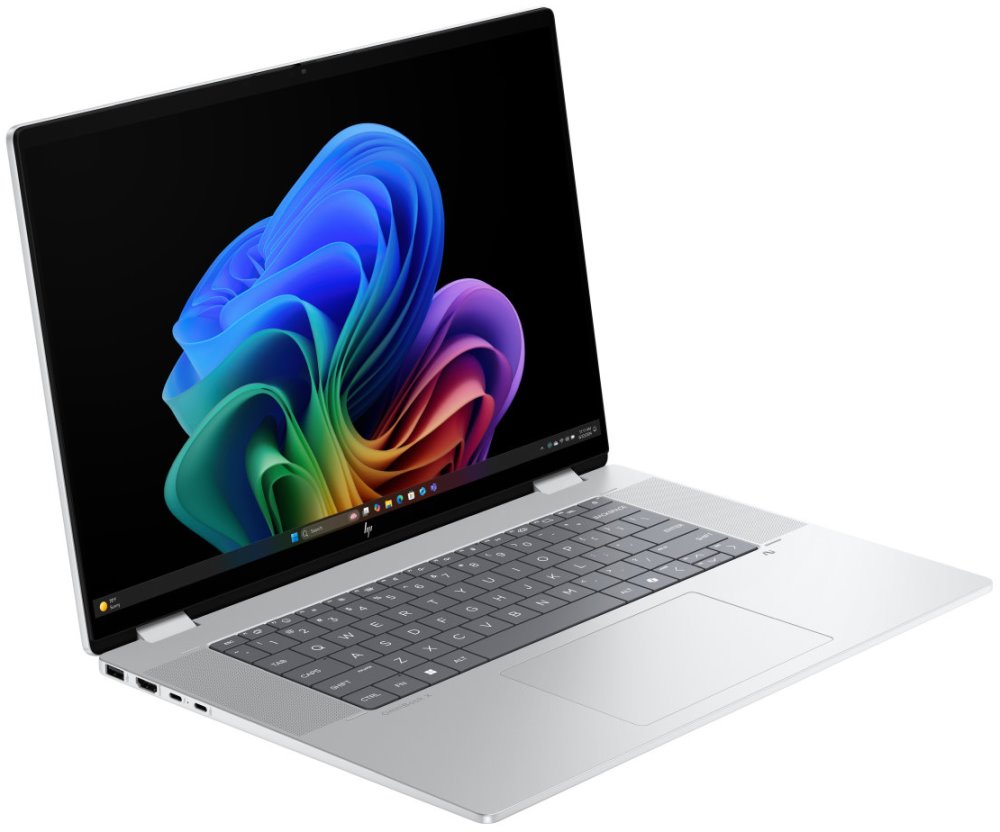 HP OmniBook X Flip AI 16-as0001nc/ Core Ultra 7-258V/ 32GB DDR5/ 1TB SSD/ Intel Arc/ 16"2K,touch/ W11H/ stříbrný