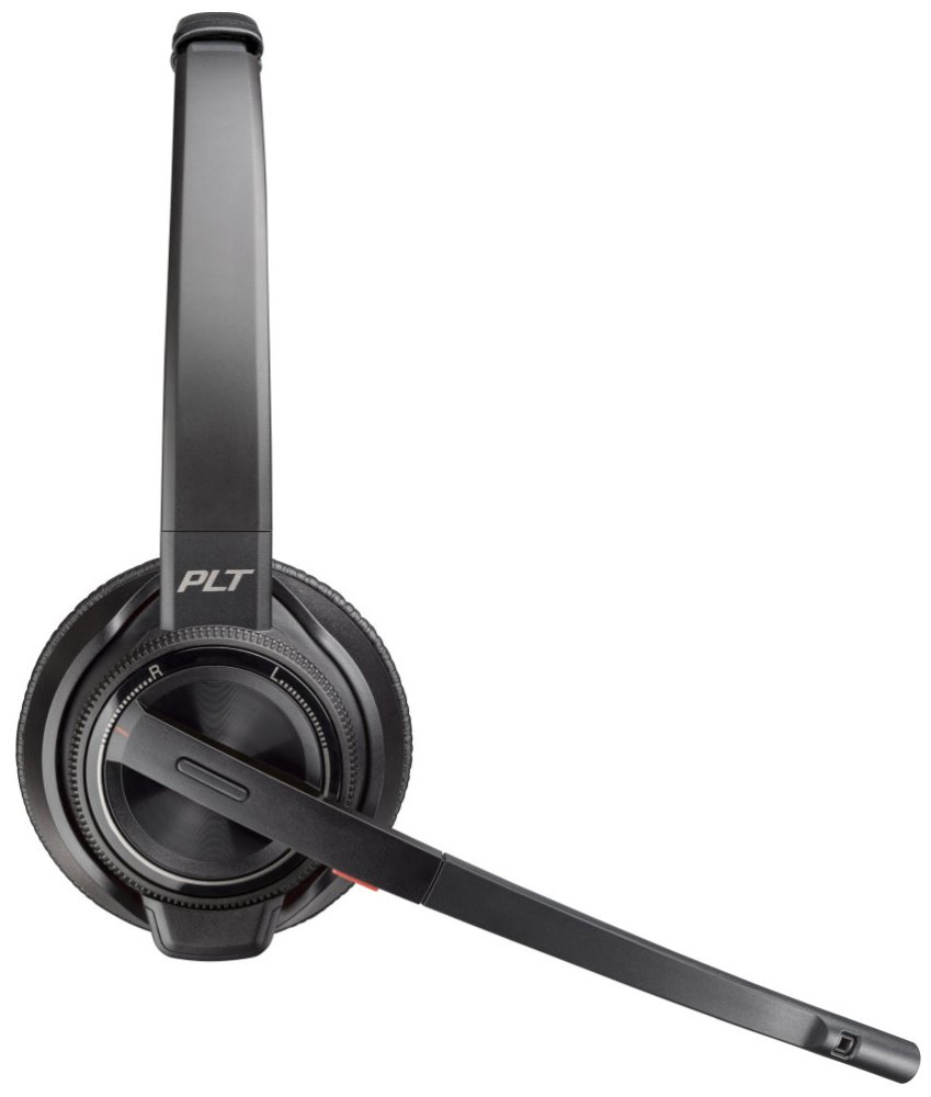 Poly Savi 8220 - Savi 8200 series - náhlavní souprava - náhlavní - DECT / Bluetooth - bezdrátový