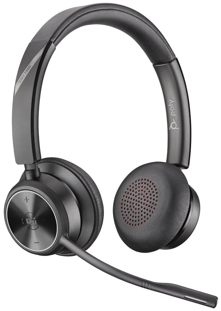 Poly Savi 7320-M Office Stereo DECT 1880-1900 MHz Headset EMEA - INTL English Loc Euro plug