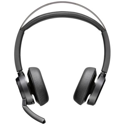 Poly Voyager Focus 2 Microsoft Teams Certified USB-C-C Headset +USB-C/A Adapter +Charging Stand