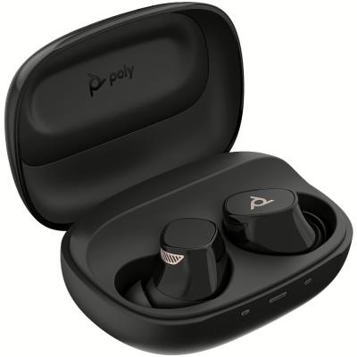 Poly Voyager Free 20 Black Earbuds +Basic Charge Case