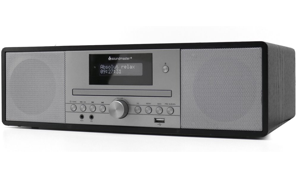 Soundmaster Elite line DAB980SW/ Stereo Music Center/ USB/ FM/ CD/ BT/ DAB+/ 2x 10W