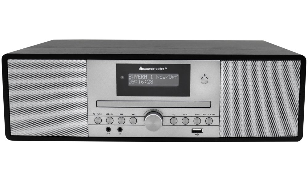 Soundmaster Elite line DAB980SW/ Stereo Music Center/ USB/ FM/ CD/ BT/ DAB+/ 2x 10W