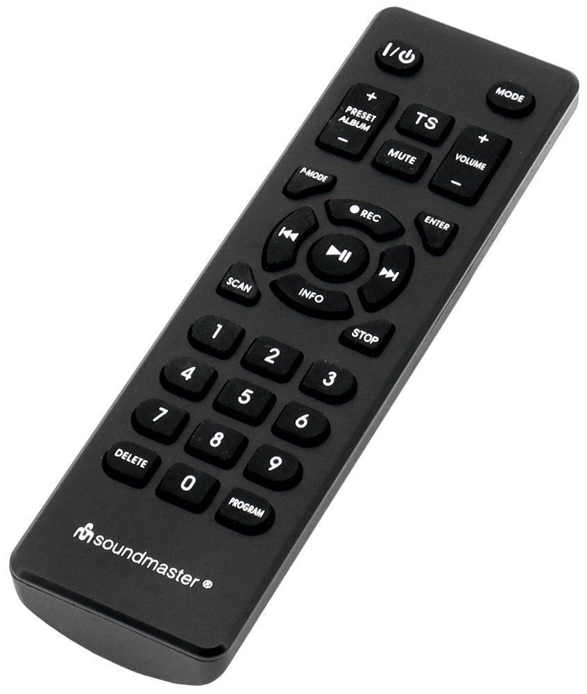 Soundmaster Elite line MCD1950SW/ Gramofon/ CD/ BT/ DAB+/ MP3/ 2x10W/ černý