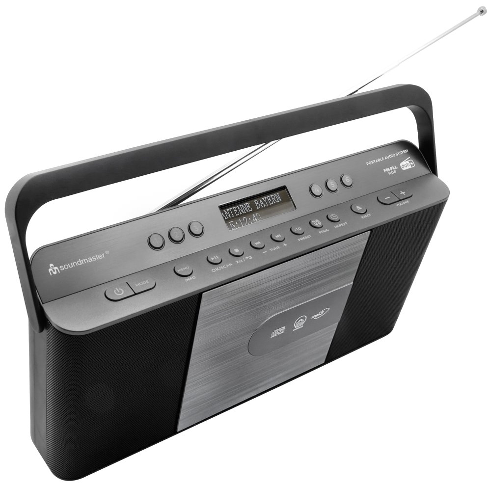 Soundmaster RCD1870SW rádio/ DAB+/ UKW/ CD/ MP3/ Budík/ Hodiny