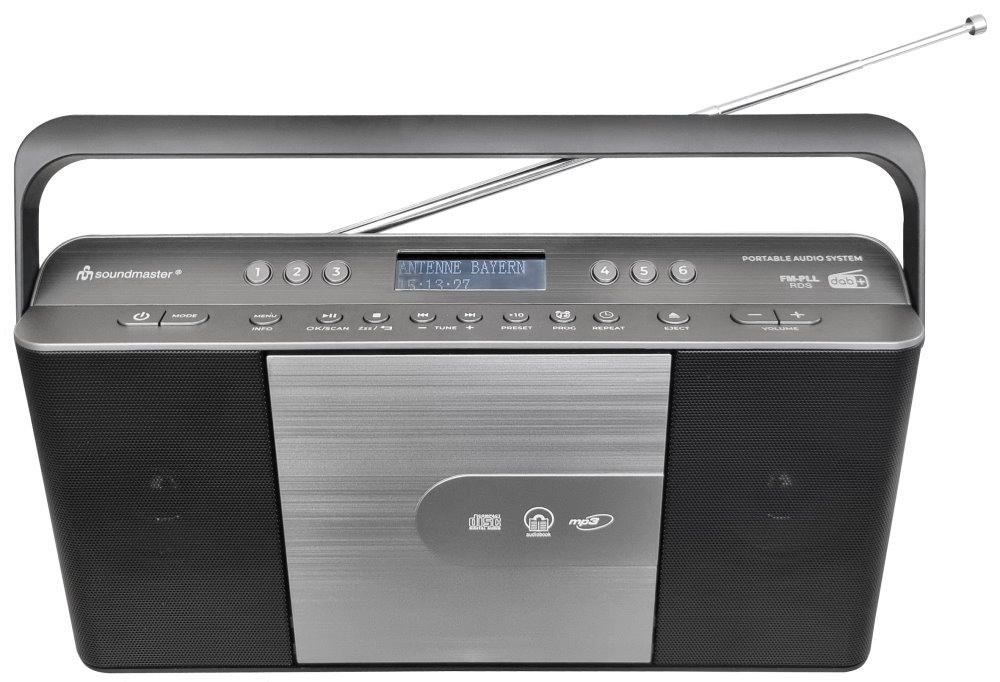 Soundmaster RCD1870SW rádio/ DAB+/ UKW/ CD/ MP3/ Budík/ Hodiny