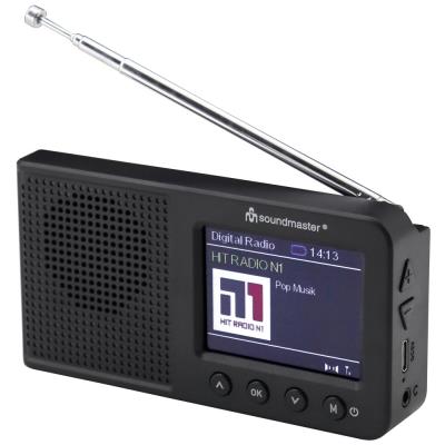 Soundmaster DAB175SW rádio/ DAB+/ FM/ LCD/ Budík/ Hodiny/ Černé