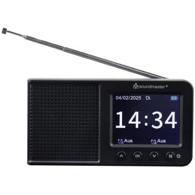 Soundmaster DAB175SW rádio/ DAB+/ FM/ LCD/ Budík/ Hodiny/ Černé