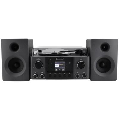 Soundmaster Elite line MCD1950SW/ Gramofon/ CD/ BT/ DAB+/ MP3/ 2x10W/ černý