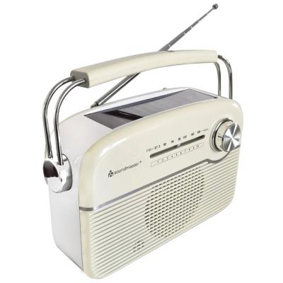 Soundmaster TR480BE rádio/ FM/ UKW/ Solární panel/ Baterie/ Bílé