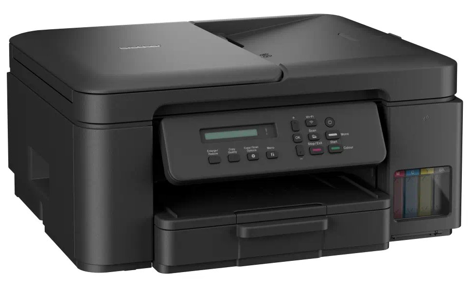 BROTHER inkoust DCP-T730DW / A4/ 17/16,5ipm/ 128MB/ 6000x1200/ copy+scan+print/ USB 2.0 / wifi / ADF / ink tank system