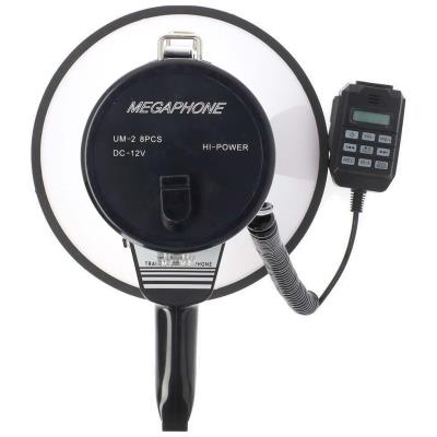 POŠKOZENÝ OBAL - NEDIS megafon/ BT/ rozsah 1500m/ hlasitost 120dB/ odnímatelný mikrofon/ vestavěná siréna/ ramenní popruh/ čer...