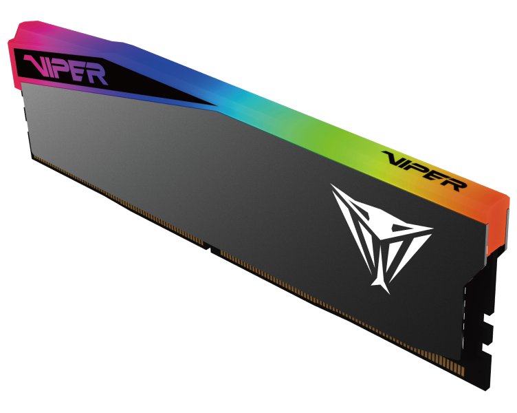 PATRIOT VIPER RGB Elite 5 Ultra 48GB DDR5 8000MT/s / DIMM / CL52 / XMP 3.0 / 1,4V / Kit 2x 24GB