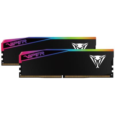 PATRIOT VIPER RGB Elite 5 Ultra 96GB DDR5 6000MT/s / DIMM / CL40 / XMP 3.0 / 1,4V / Kit 2x 48GB