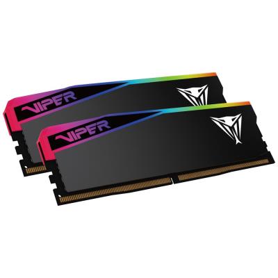 PATRIOT VIPER RGB Elite 5 Ultra 48GB DDR5 8000MT/s / DIMM / CL52 / XMP 3.0 / 1,4V / Kit 2x 24GB