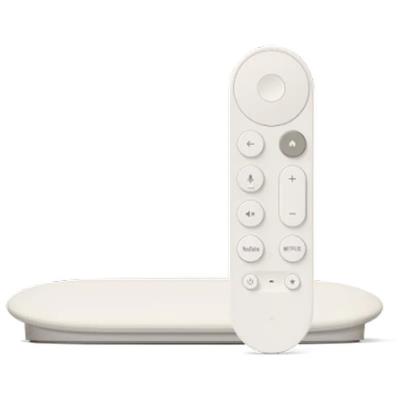 ROZBALENÉ - Google TV Streamer 4K/ 4GB RAM/ 32GB úložistě/ HDMI/ USB-C/ BT/ WI-Fi/ LAN/ Google TV/ Porcelain/ bez adaptéru