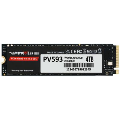 PATRIOT VIPER PV593 4TB SSD / Interní / M.2 NVMe PCIe Gen5 x4 / 2280 /