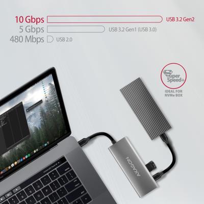 AXAGON multi USB-C hub 5in1 / HMC-5G21 / PD 60W / 2xUSB-C / 2xUSB-A / 1xHDMI / kabel 15cm