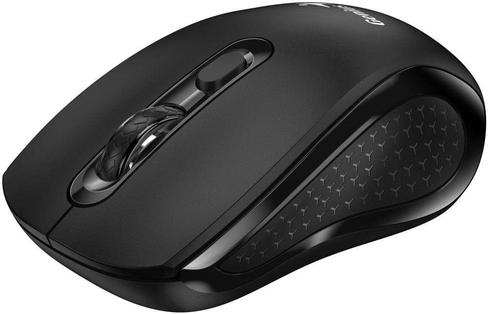 GENIUS NX-8025S Black/ 1200 dpi/ bezdrátová/ tichá/ Copilot/ 4tlačítková/ černá