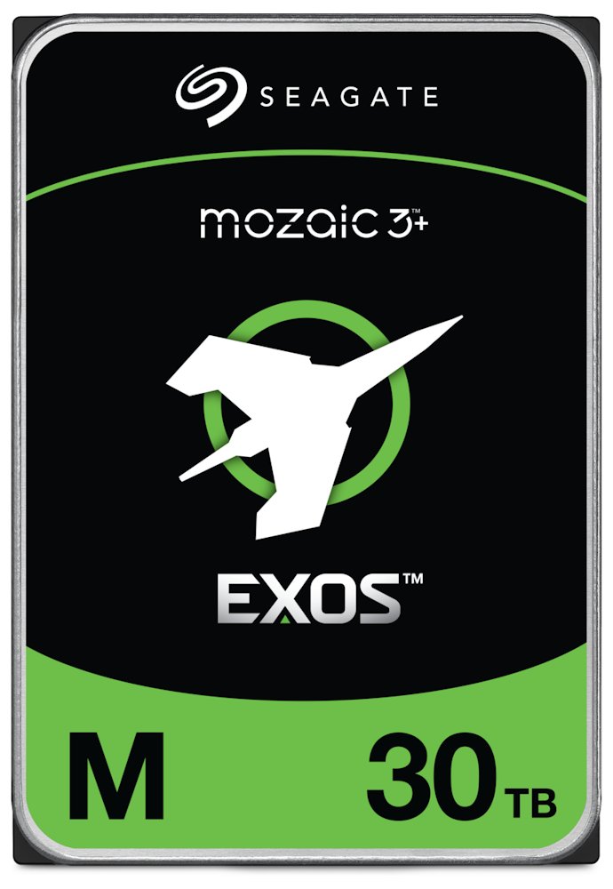SEAGATE Exos M 30TB HDD / ST30000NM004K / SATA / 3,5" / 7200 RPM / Mozaic 3+