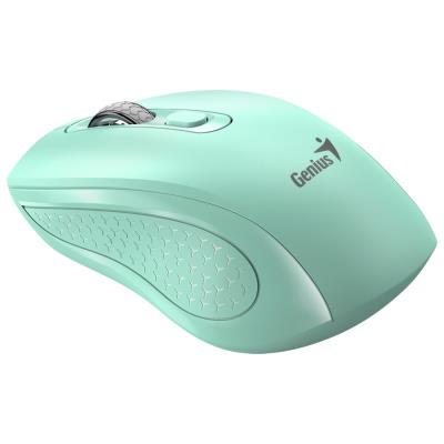 GENIUS NX-8025S Aquamarine/ 1200 dpi/ bezdrátová/ tichá/ Copilot/ 4tlačítková/ zelená