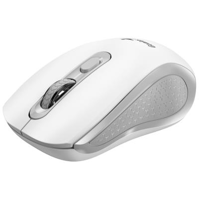 GENIUS NX-8025S WhiteGrey/ 1200 dpi/ bezdrátová/ tichá/ Copilot/ 4tlačítková/ bílo-šedá