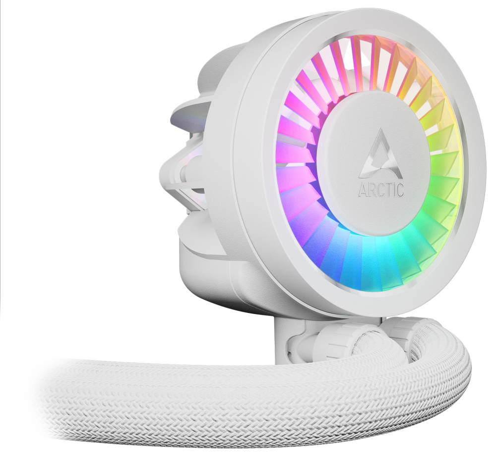 ARCTIC vodní chladič Liquid Freezer III Pro 420 ARGB bílý