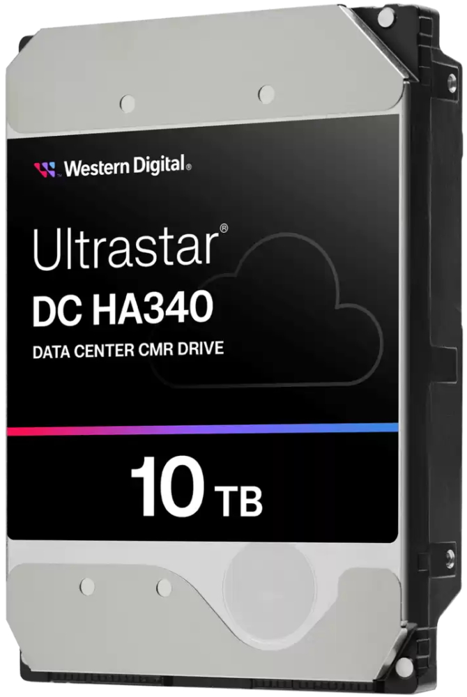 WD ULTRASTAR DC HA340 10TB / 0B47062 / SATA 6Gb/s / Interní 3,5"/ 7200 rpm / 512MB / ULTRA 512E SE NP3