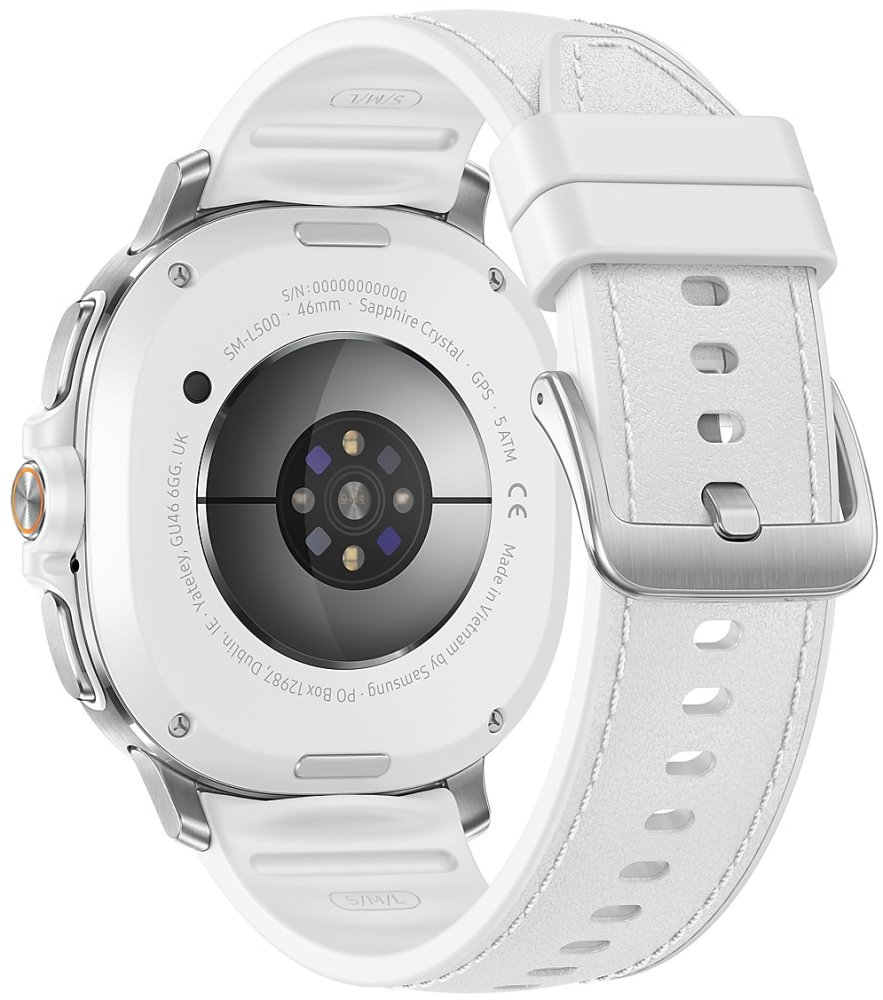 Samsung Galaxy Watch 8 Classic/46mm/Sport Band/Silver