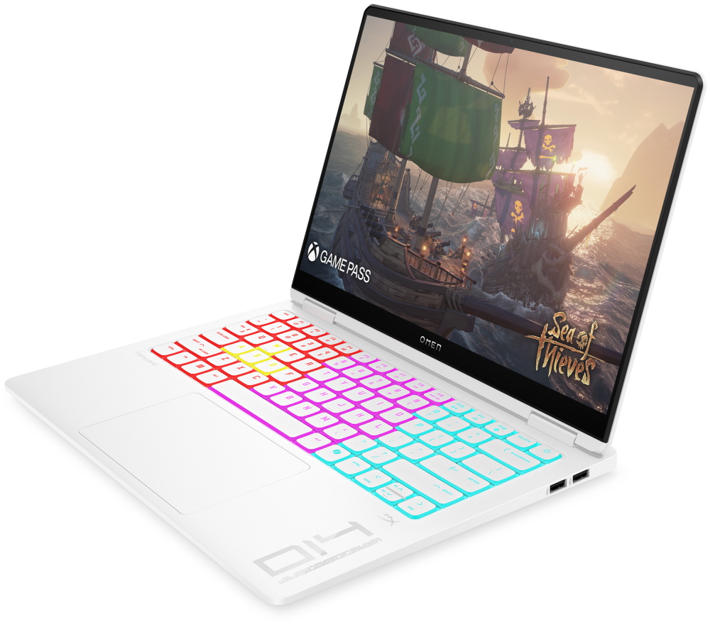 HP OMEN Transcend 14-fb1072nc/ Core Ultra 7-255H/ 32GB DDR5/ 1TB SSD/ RTX 5060 8GB / 14"3K,OLED,120Hz/ W11P/ bílý