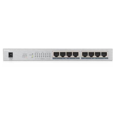 Zyxel GS1008-HP, 8 Port Gigabit PoE+ unmanaged desktop Switch, 8 x PoE, 60 Watt